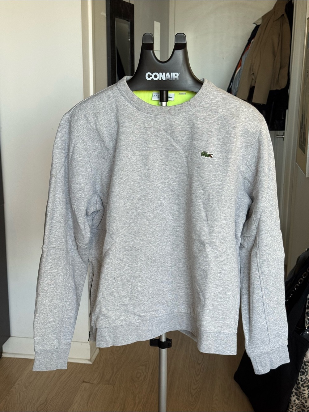 Lacoste Men’s Crewneck Sweatshirt - Heather Gray